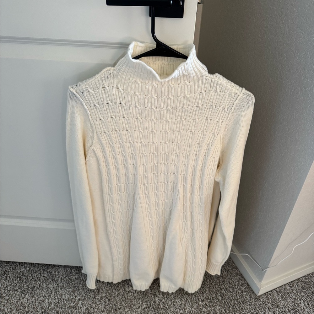 Pilcro Cable Knit Turtleneck sweater
